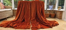 ORANGE VINTAGE VELVET LINED