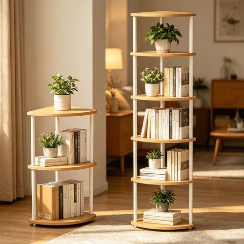 Corner shelf stand tier - corner,