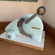 Vintage Bread Slicer Hand Crank Germany Alexanderwerk Stainless Steel MCM