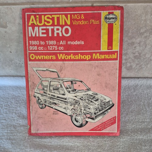 Haynes manual austin metro - manual, mg