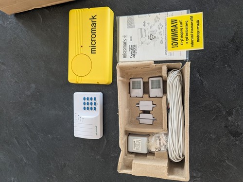 Wired alarm system - alarm, micromark