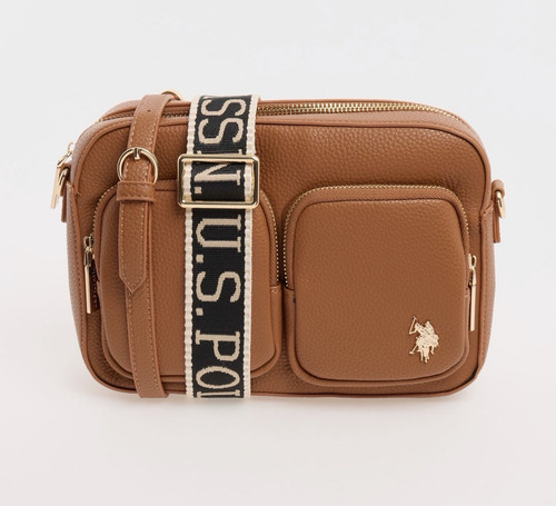 Polo assn brown faux - polo,