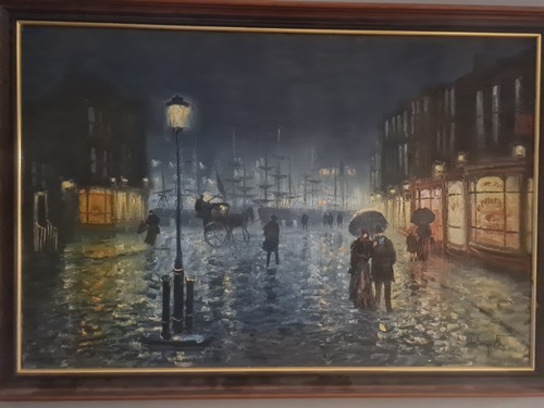 Old master style oil painting - master,