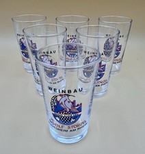 6 Small Wine Tasting Weinbau Adolf Storzel Souvenir Shot Glasses