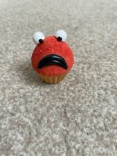 Red novelty cupcake ornament