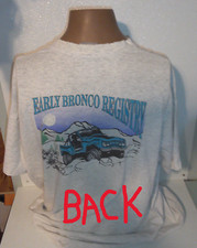 Vintage 1996 shirt ford bronco - ford,