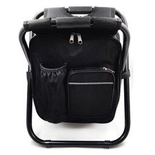 Folding stool insulated cooler - stool,
