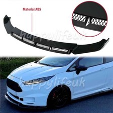 For Ford Fiesta ST MK5 MK7 MK7.5 Car Front Bumper Splitter Lip Diffuser Spoiler
