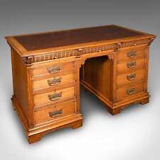 Antique Pedestal Desk