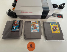 Nintendo Nes Console With 3