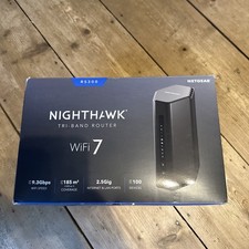 [BOX DAMAGED] Netgear Nighthawk RS300 Tri-Band WiFi 7 Router 9.3Gbps, 6GHz