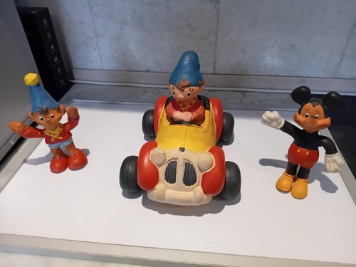 Vintage noddy bendy figures - vintage,