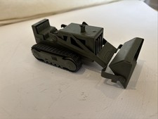 Tonka tracked loading shovel number 55290 has been repainted military green