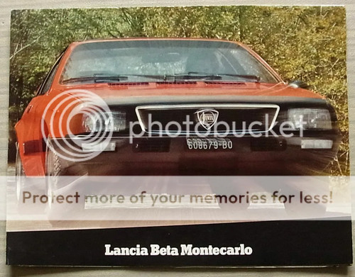 Lancia beta montecarlo series - lancia,