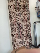 Unique Authentic Antique Victorian Tapestry Room Divider
