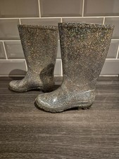 Next Girls Glitter Wellies