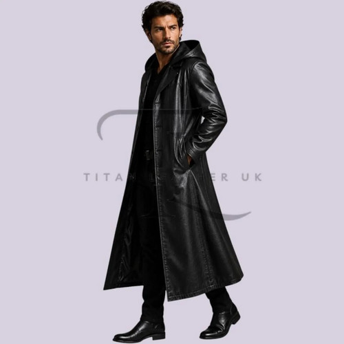 Men black hooded - hooded, sheep