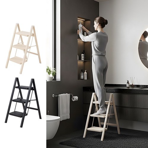 Folding step ladder - folding,