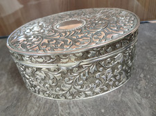 Godinger jewellery box - box, silver