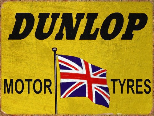 Dunlop motor tires retro - dunlop, tires,