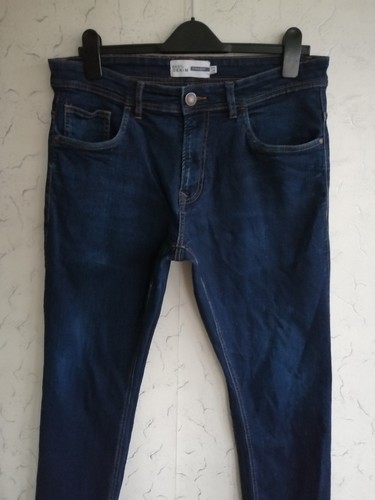 Mens blue straight - straight, jeans