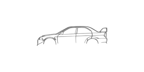 Mitsubishi evo viii car - mitsubishi,