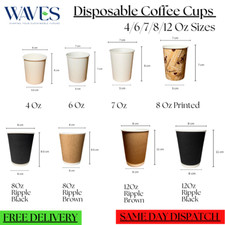 Disposable Coffee Cups Kraft