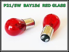 2 x P21/5W 380 BAY15D 1157 RED