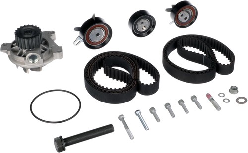 Timing belt kit coolant - belt, pump