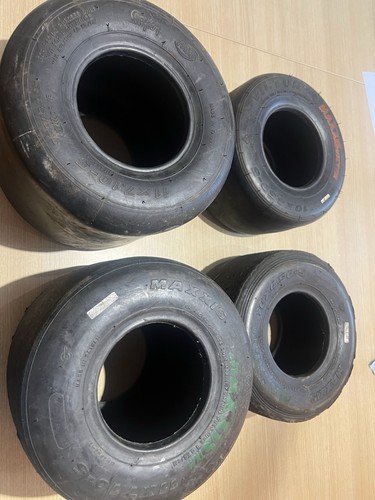 Kart tyres mixed brands - go,