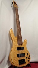 TRB1006 Electric Bass Guitar, Used, Good Condition, Battery Cover Damaged