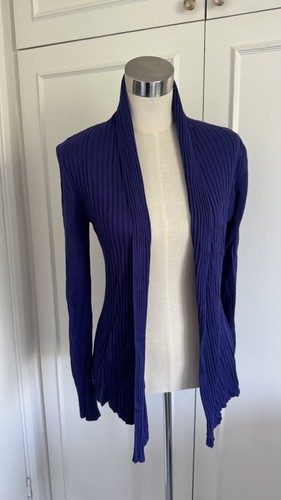 Deep indigo purple ribbed - deep,