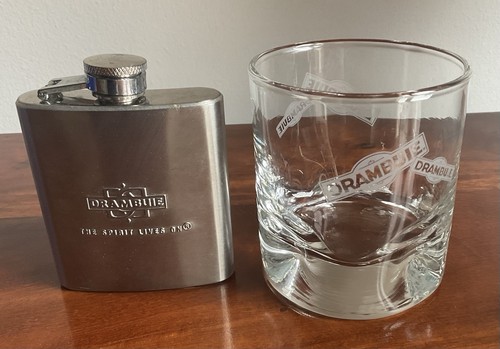 Drambuie rare hip flask - drambuie,