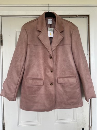 Primark faux suede pink - faux,