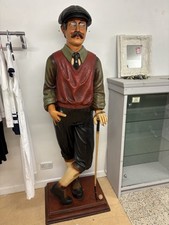 Golfer Statue Resin Sculpture, XXL, Stands Over 6ft 8” Tall,Excellent Condition