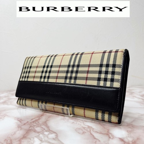 Burberry fold long wallet - bi-fold,
