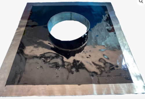 Lead chimney dpc tray - lead,