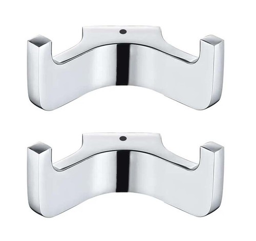 Bathroom robe hooks solid