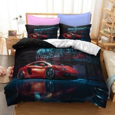 Racing Cars Quilt Cover Duvet