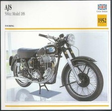 EDITO-SERVICE S A CLASSIC MOTORCYCLES-1952-AJS-500cc MODEL 18S 