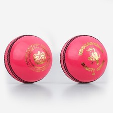 Kookaburra County Match Pink Leather Cricket Ball - Free P&P
