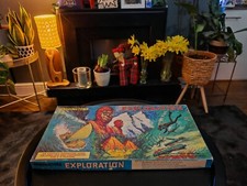 VINTAGE Exploration Board Game
