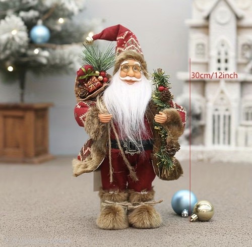 Christmas santa figure - figure, 12