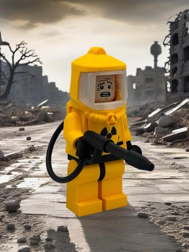 Hazmat guy printed - hazmat,