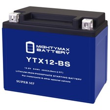 Mighty Max YTX12-BS Lithium