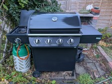 Four Burner Gas BBQ With Side Burner