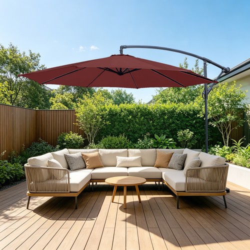 Banana parasol cantilever - 3m,