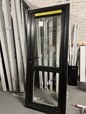 Brand New  Black Upvc Door 830