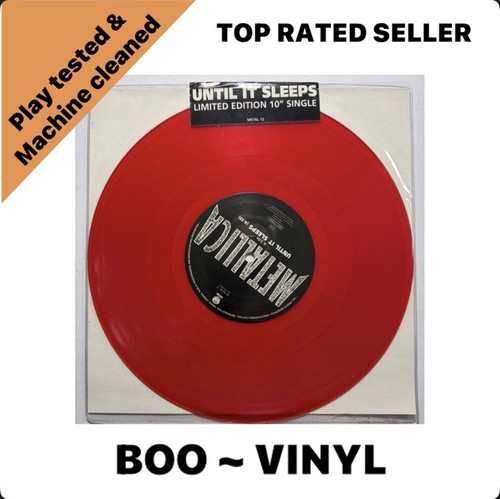 Metallica red vinyl until - vinyl,