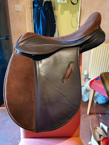 Brown saddle company - saddle, leather